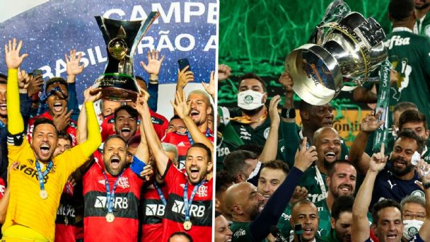 Palmeiras x Flamengo em 2021